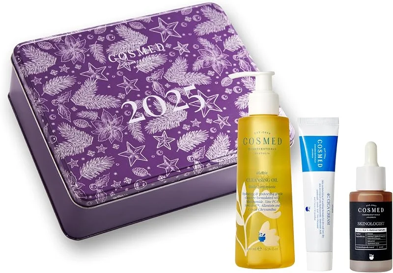 Cosmed 2025 Retinol Rutini Set - Yüz Temizleme Jeli Cica Krem Retinol Serum — Cilt bakımı