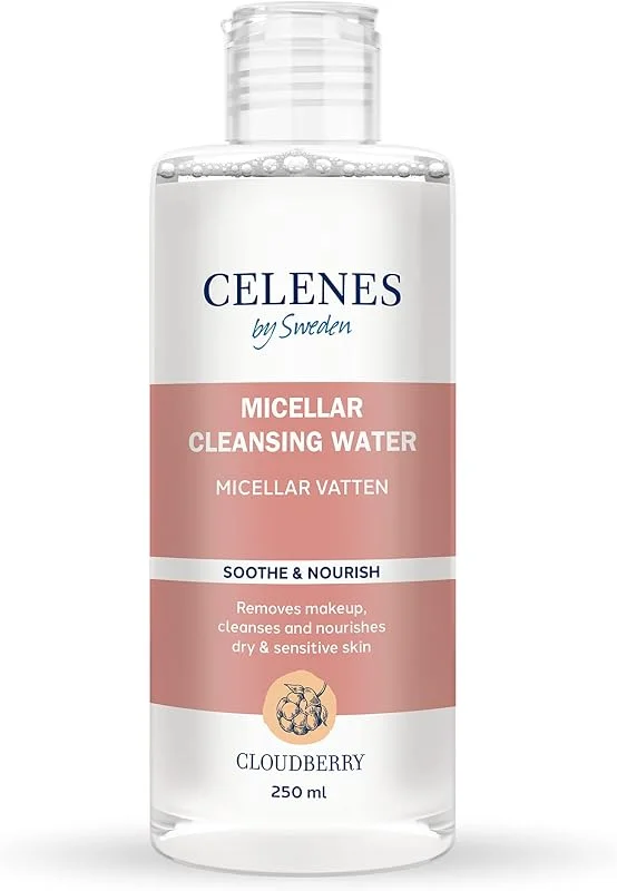 Celenes Cloudberry Misel Temizleme Suyu Kuru Ve Hassas Ciltler (250 ml) — Cilt bakımı