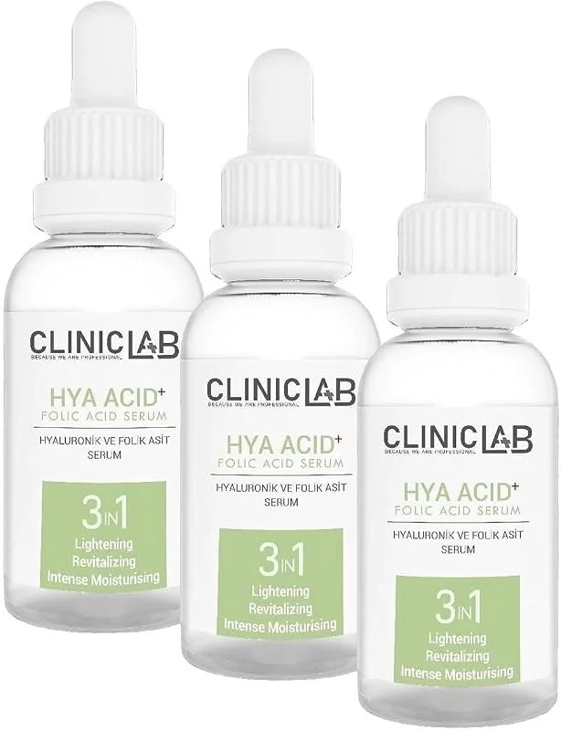 Hyaluronik Ve Folik Asit Serum 30 Ml (3 paketi) — Cilt bakımı