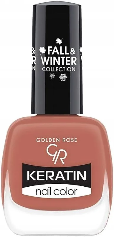 Golden Rose Keratin Fall & Winter Nail Color No: 208 - Keratin Oje Kış Koleksiyonu — Makyaj