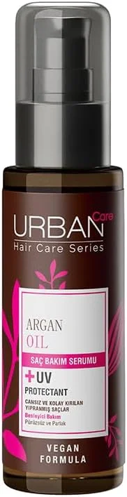 URBAN Care Argan Yağı & Keratin Kolay Kırılan Saçlara Özel Saç Bakım Serumu 75 ml- Vegan — Saç bakımı