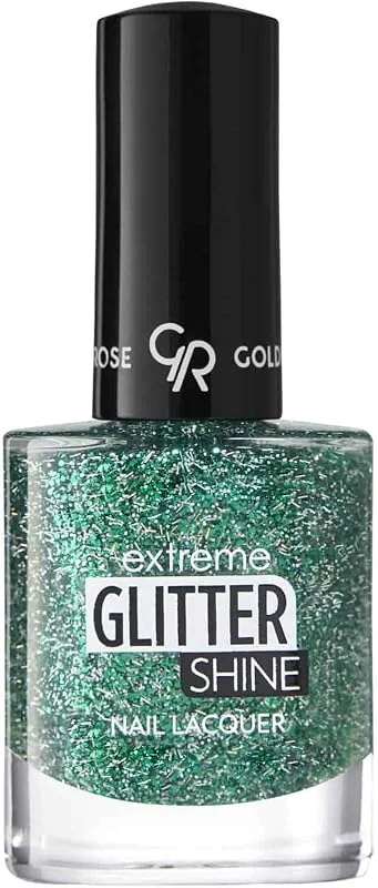 Golden Rose Glitter Shine Nail Lacquer No: 215 - Işıltılı ve Simli Parlak Oje — Makyaj