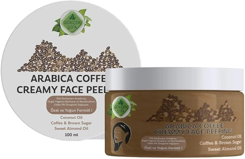 Gökçek Şifa Arabica Coffee Creamy Face Peeling Özel & Yoğun Formül 100 ml — Cilt bakımı