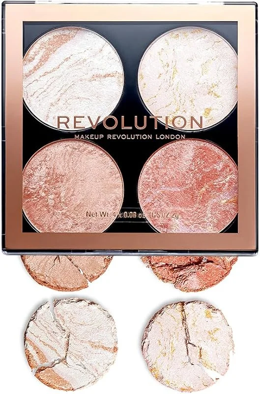 MAKEUP REVOLUTION LONDON Cheek Kit Brozlaştırıcı Ve Aydınlatıcı 4'lü Allık Paleti — Makyaj