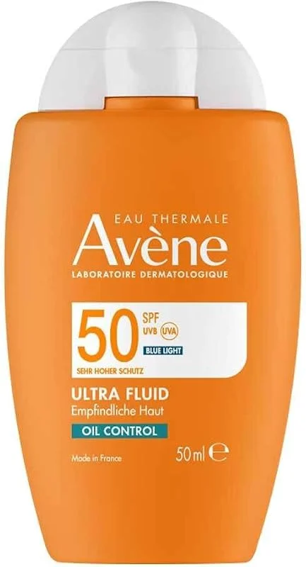 EAU THERMALE AVENE Ultra Fluid Oil Control SPF 50 Yağlı Ciltler için Güneş Kremi 50 ml — Cilt bakımı