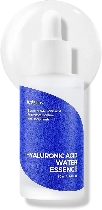 Isntree Hyaluronic Acid Water Essence (Sekiz Çeşit Hyalüronik Asitli Nemlendirici Serum) 50 ml — Cilt bakımı