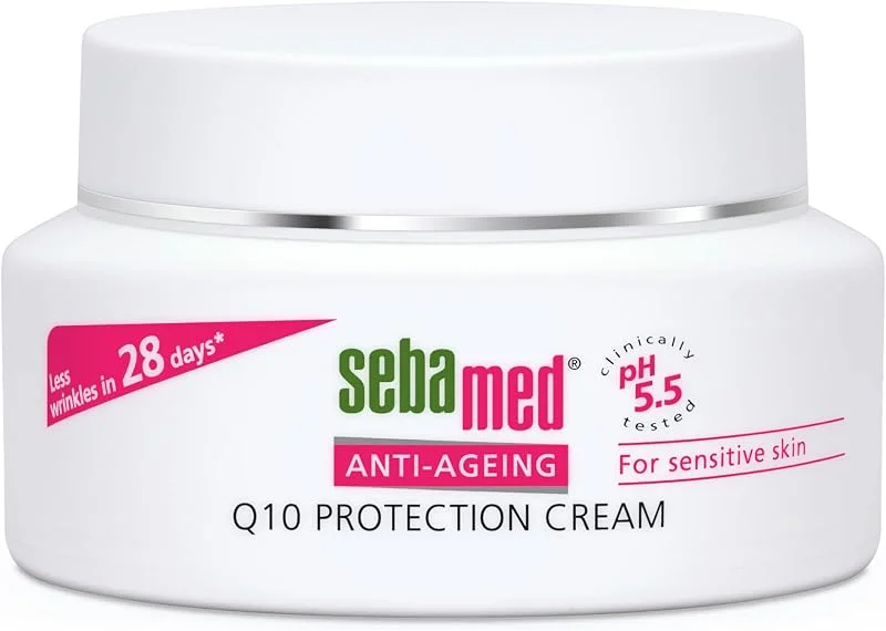 Sebamed Q10 ve Hyaluronik Asit İçerikli Yaşlanma ve Kırışıklık Karşıtı Anti-Age Krem 50ml — Cilt bakımı
