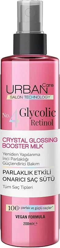 URBAN Care Glycolic Retinol Parlaklık Etkili Onarıcı Saç Bakım Sütü-200ml-Gloss — Cilt bakımı
