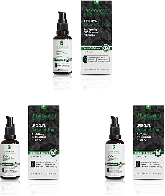 Mineaderm Liposomal Niacinamide Serum 30 ml (3 paketi) — Cilt bakımı