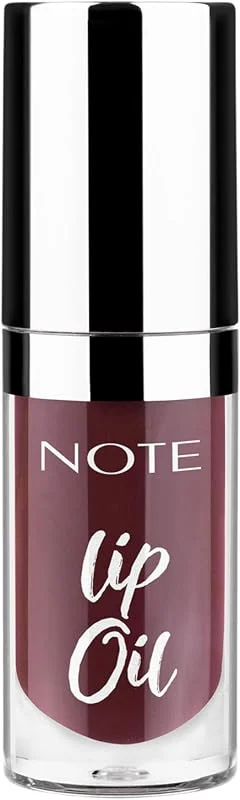 Note Cosmetics Lip Oil 30 Deep Berry Nemlendirici ve Parlatıcı Dudak Bakım Yağı, Mor — Makyaj