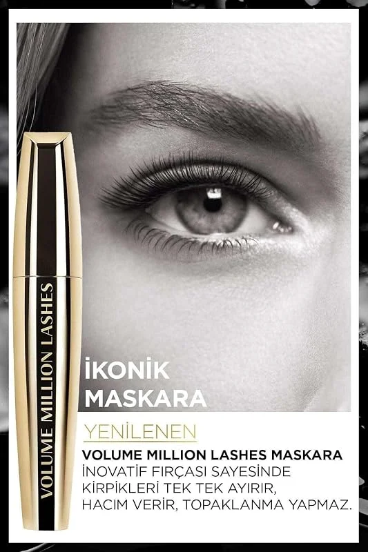 L'Oreal Paris Volume Million Lashes Maskara — Makyaj