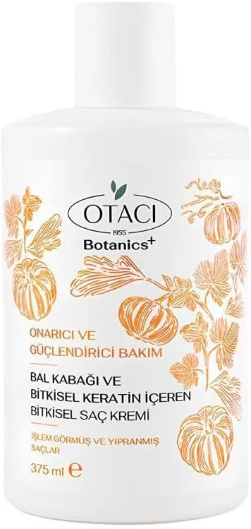 Onarıcı & Güçlendirici Bakım - Balkabağı Ve Bitkisel Keratin İçeren Bitkisel Saç Kremi — Saç bakımı