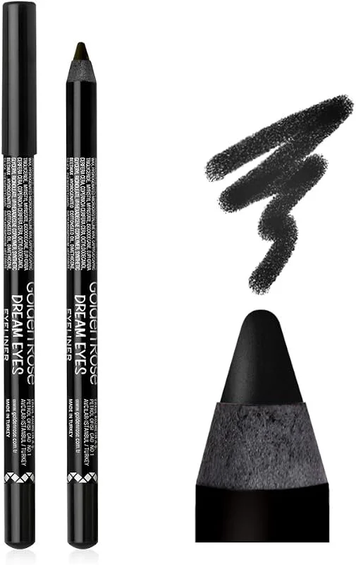 Golden Rose Dream Eyes Eyeliner No: 401 - Mat Bitişli Yumuşak Göz Kalemi — Makyaj