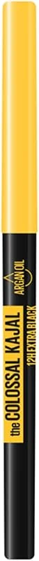 Maybelline New York The Colossal Kajal Argan Yağı İçeren Ekstra Siyah Göz Kalemi 1 Paket (1 x 0.35 g) — Makyaj