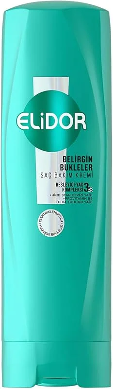 Elidor Belirgin Bukleler Şaç Kremi 350 ml — Saç bakımı