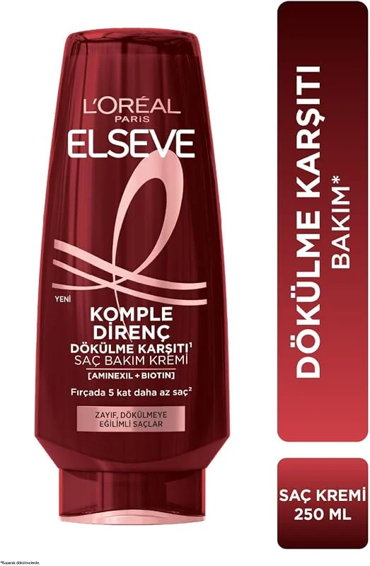 L'Oreal Paris Elseve Komple Direnç Dökülme Karşıtı Bakım Kremi 250ml — Saç bakımı