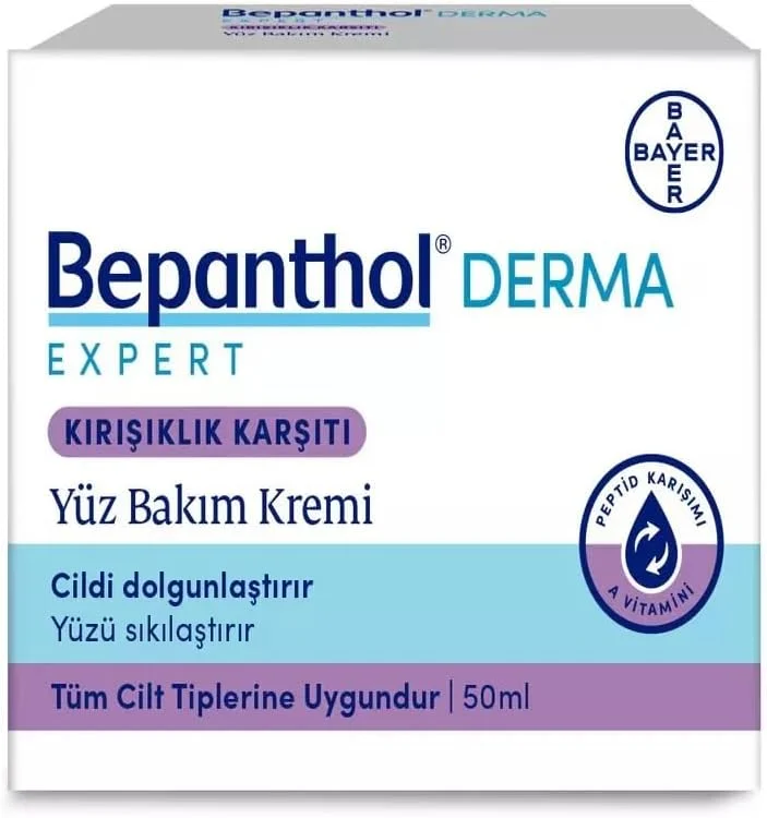 Bepanthol Derma Expert Kırışıklık Karşıtı Yüz Bakım Kremi — Cilt bakımı