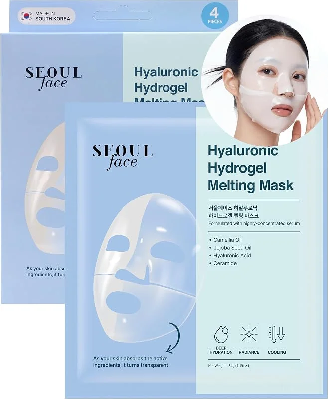 DERMAL SEOULFACE Hyaluronic Hydrogel Melting Mask 34g (1 Adet) — Cilt bakımı