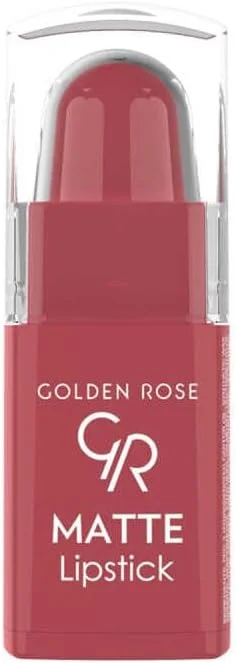 Golden Rose Matte Lipstick Mini No: 12 - Kadifemsi Mat Ruj (Seyahat Boy) — Makyaj