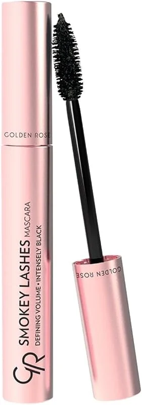 Golden Rose Smokey Lashes Mascara - Dumanlı Göz Makyajı İçin Belirginleştirici ve Dolgunlaştırıcı Siyah Maskara