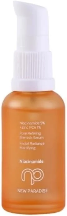New Paradise Akne Ve Sivilce Karşıtı Siyah Nokta Önleyici Niacinamide Cilt Bakım Serumu 30 ml — Cilt bakımı