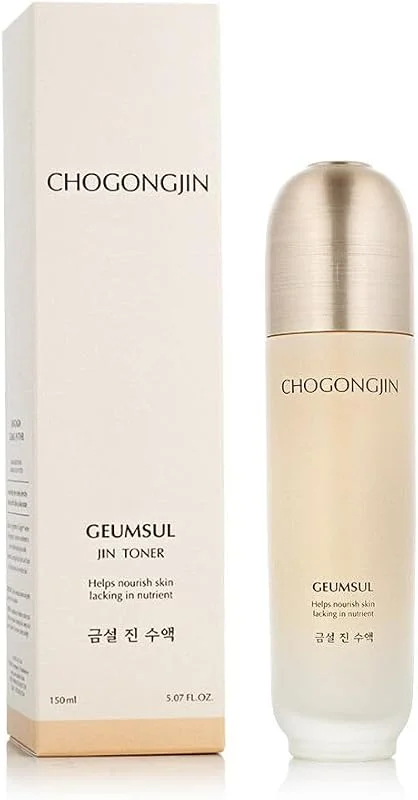 MISSHA Yıpranmış Cildi Besleyen, Aydınlık ve Elastik Görünüm Sunan Tonik CHOGONGJIN Geumsul Jin Toner — Cilt bakımı