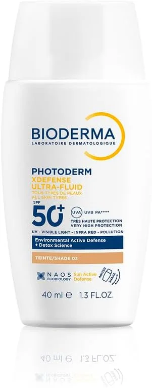 Bioderma Photoderm XDefense SPF50+ Tüm Cilt Tipleri UVA, UVB Yüksek Korumalı Renkli Güneş Kremi Golden 40 ML — Cilt bakımı