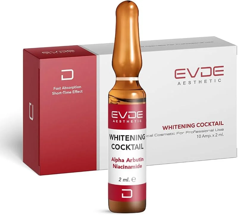Whitening Cocktail Leke Görünümünü Azaltmaya Yardımcı Aydınlatıcı Serum (Niacinamide + Alpha Arbutin) 2ml x 10 — Cilt bakımı