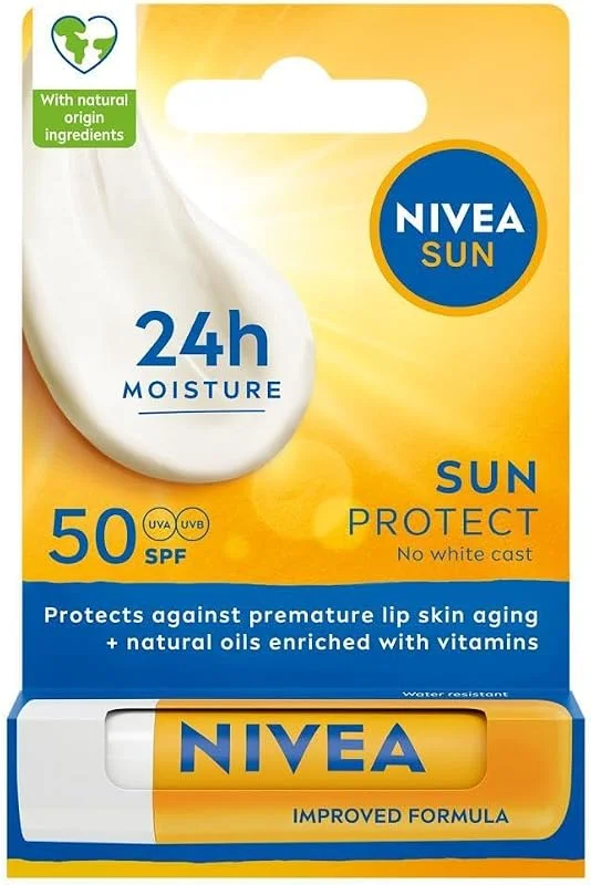 NIVEA Sun SPF50+ Dudak Bakım Kremi — Cilt bakımı