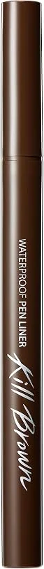 CLIO Suya Dayanıklı, İnce Uçlu Eyeliner CLIO Sharp So Simple Waterproof Pen Liner (02 Brown) — Makyaj