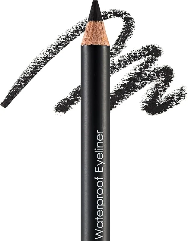 Flormar Mat Bitişli Suya Dayanıklı Göz Kalemi (SİYAH) - Waterproof Eyeliner - 101 Black Ice - 8690604109012 — Makyaj