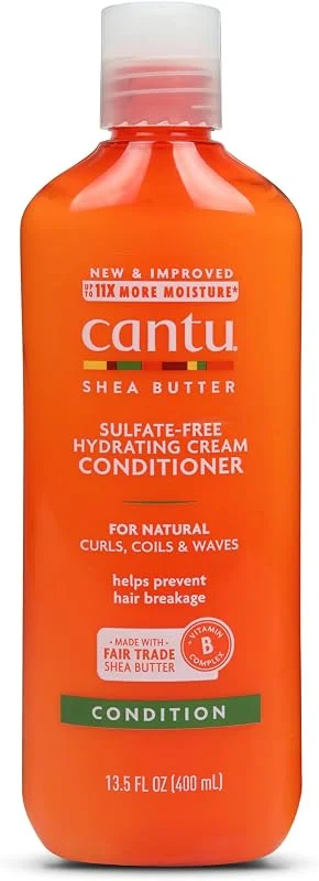 Cantu Doğal Saçlar İçin Shea Tereyağlı Krem Kremi Saç Kremi, 13, 5 fl oz (Ambalaj değişebilir) — Saç bakımı