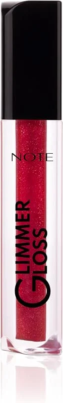 Note Cosmetics Glimmer Gloss Işıltılı Nemlendirici Dudak Parlatıcısı - 60 Cherry Girl — Makyaj
