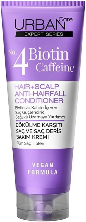 Urban Care Biotin ve Kafein İçeren, Saç Kökü Güçlendirici Saç Derisi Bakım Kremi 200 ml 8680690703782 — Saç bakımı
