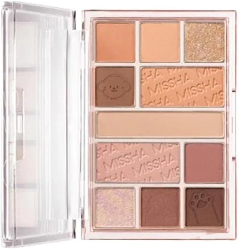 MISSHA Mat ve Işıltılı Tonlar Barındıran Far Paleti Mood Moment Palette (3 The Cute Things) — Makyaj
