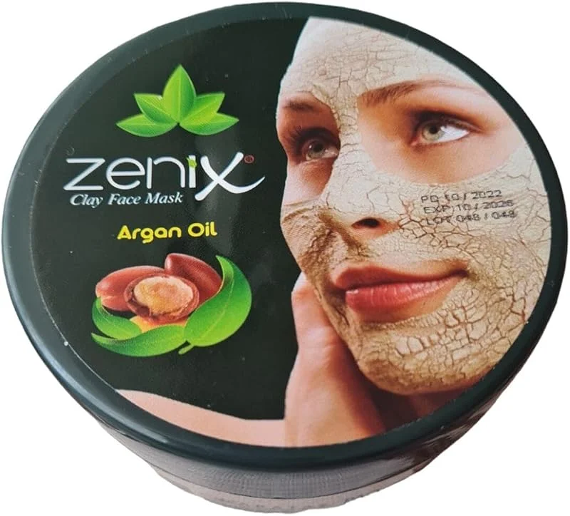 ZNX Zenix Argan Yağlı Kil Maskesi, 300 ml, Yüz Maskesi — Cilt bakımı