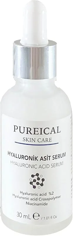 Hyaluronik Asit Serum, niacinamide, %2 Hyaluronik asit, nemlendirici serum 30 mL — Cilt bakımı
