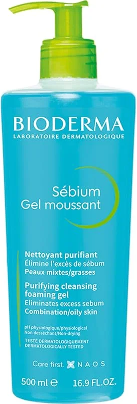 Bioderma Sebium Foaming Gel Yüz Temizleme Jeli — Cilt bakımı