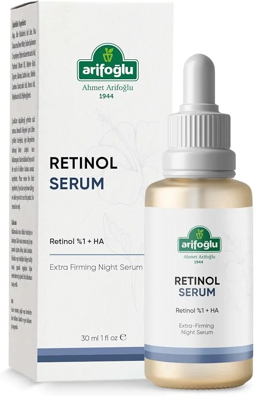 Arifoğlu Kırışıklık Karşıtı, Onarıcı Retinol (A Vitamini) Sıkılaştıcı Gece Serumu 30 ml Retinol%1+H — Cilt bakımı