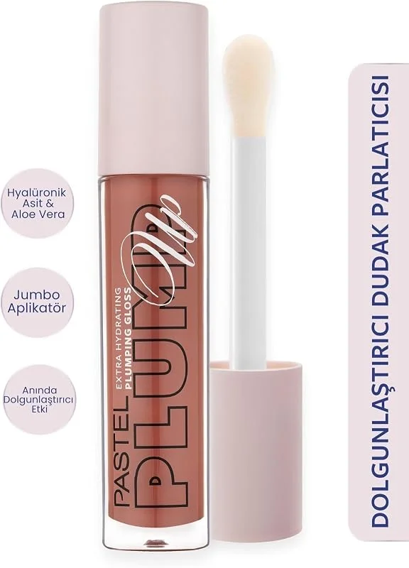 Plump Up Extra Hydrating Plumping Gloss - Dolgunlaştıran Dudak Parlatıcısı 205 Just Natural — Makyaj