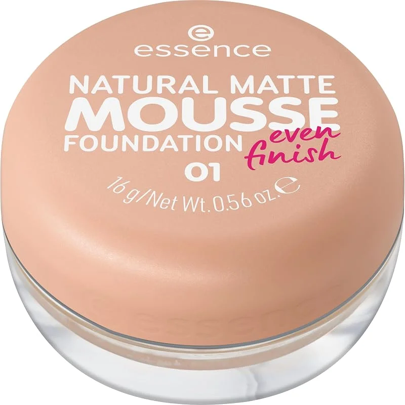 Essence Cosmetics Natural Matte Köpük Föndöten 01 — Makyaj