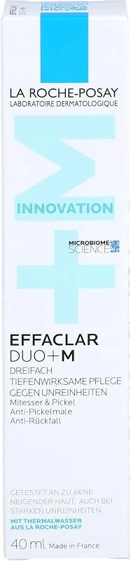 La Roche-Posay Effaclar Duo+ M Sivilce ve Siyah Nokta Kremi 40 ml — Cilt bakımı