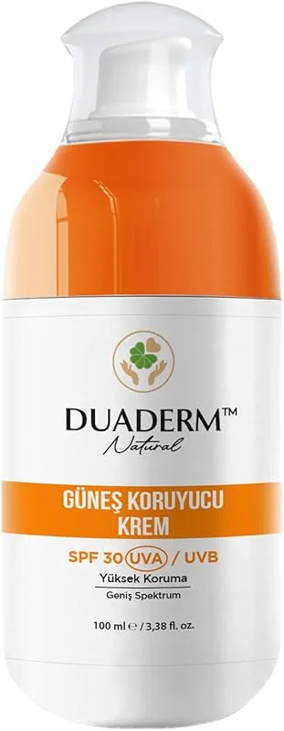 Duaderm Filtreli Yüz ve Vücut Güneş Kremi SPF30, UVA, UVB Korumalı, 100ml — Cilt bakımı