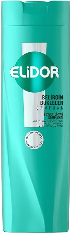 Elidor Belirgin Bukleler Şampuan 400 ml — Saç bakımı