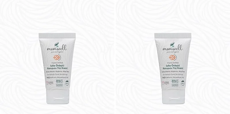 Organik Leke Önleyici Koruyucu Yüz Güneş Kremi Spf50 50Ml (2 paketi) — Cilt bakımı
