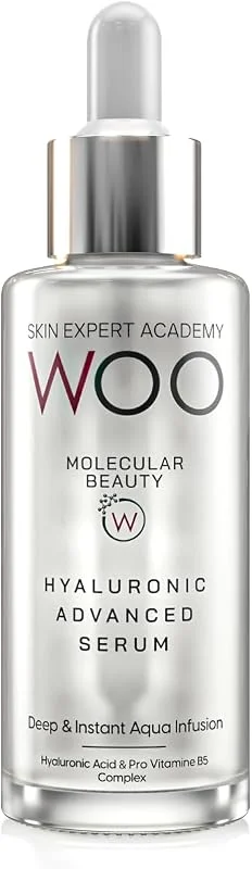 WOO Ultra Hyaluronik Asit Moleküllü Yoğun Nemlendirme, Dolgun Görünüm ve Sıkılaştırma Etkili Cilt Bakım Serumu 50ml Tüm Ciltler için — Cilt bakımı