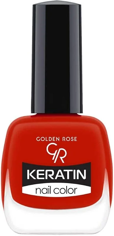 Golden Rose Keratin Nail Color No: 134 - Keratin İçerikli Güçlendirici Parlak Oje — Makyaj