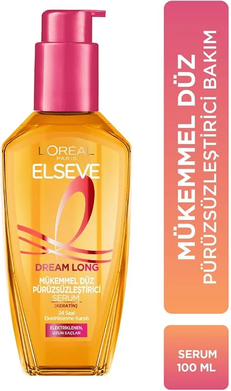 L'Oreal Paris Elseve Mükemmel Düz Pürüzsüzleştirici Serum - 100 ml — Saç bakımı
