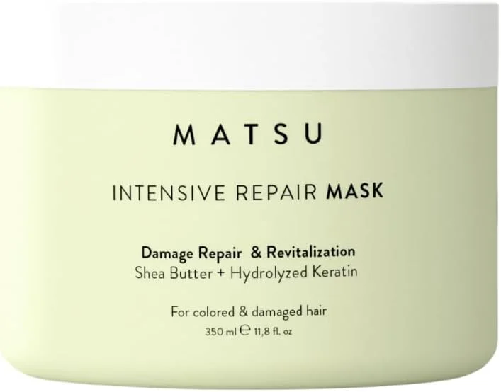 Matsu Intensive Repair Yıpranmış Saçlar için Yoğun Bakım Maskesi 350 ml — Saç bakımı