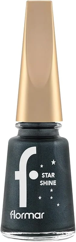Flormar Metalik Parlak Oje - Star Shine Nail Enamel - 006 Dark Romance-8690604564163 — Makyaj
